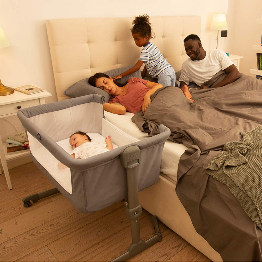Cuna cododo Next2Me Essential Dove Relux 