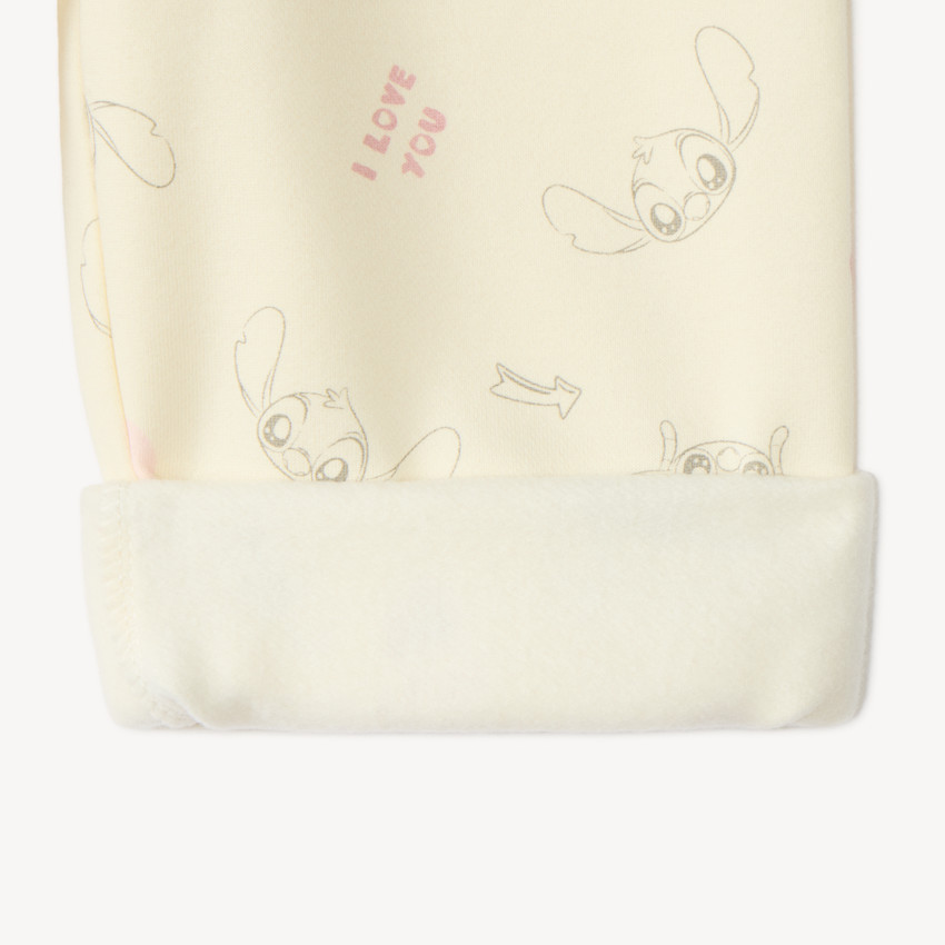 Jogging para bebé niña con estampado de Stitch y Angel de Disney 