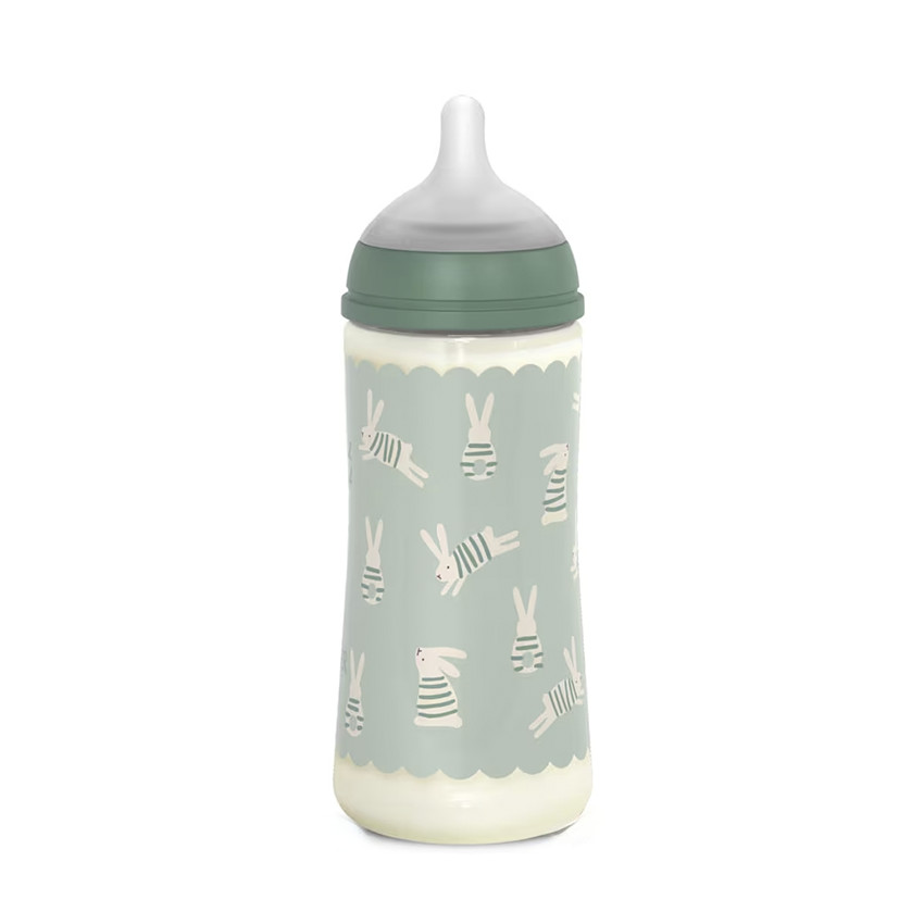 Biberón con tetina fisiológica SX PRO L 360ml Wonderland verde 