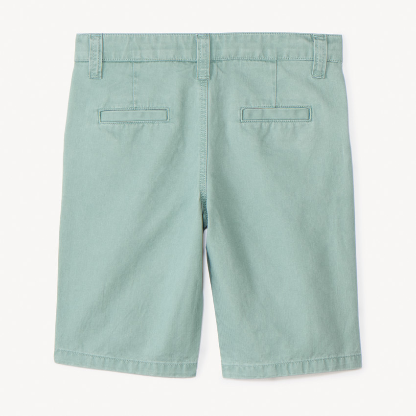 Bermuda liso de tela para niño 