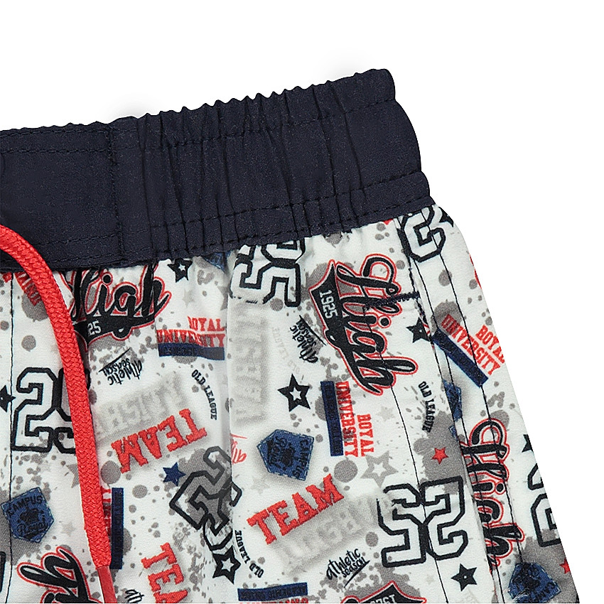 Short de baño con estampado de fantasía "all-over" 