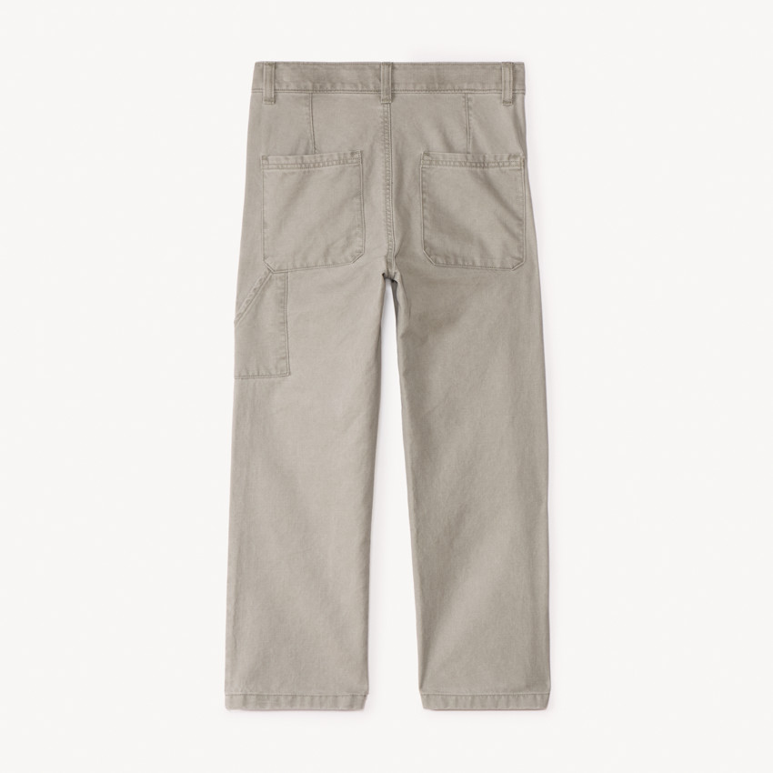 Pantalón recto de tela lisa para niño 