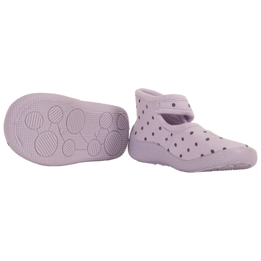 Patucos de terciopelo con estampado de lunares Nala Disney niña 