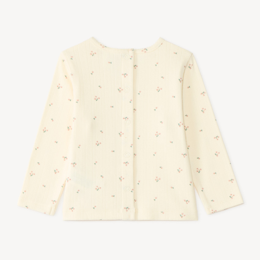 Conjunto de 2 piezas para bebé niña, camiseta y peto de fantasía. 