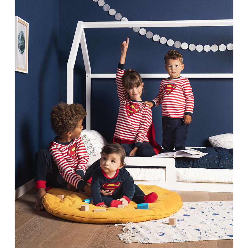 Pelele de jersey Superman Warner para bebé niño 