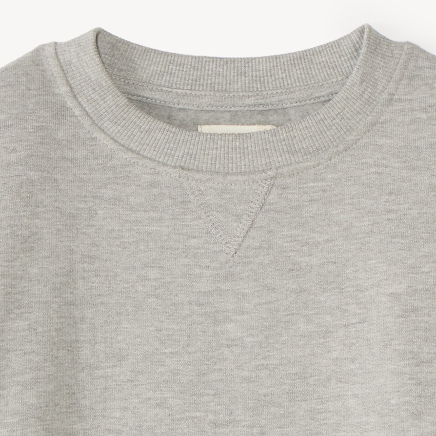 Sudadera para niño de felpa lisa 