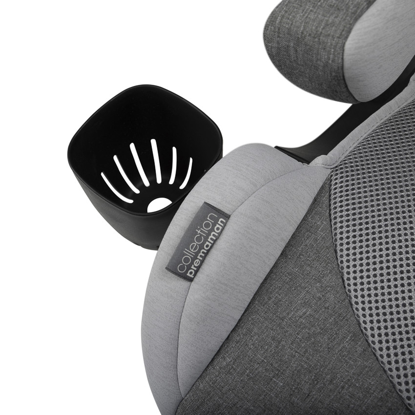 Silla de auto i-Size 100-150 cm Peak Xelium gris 