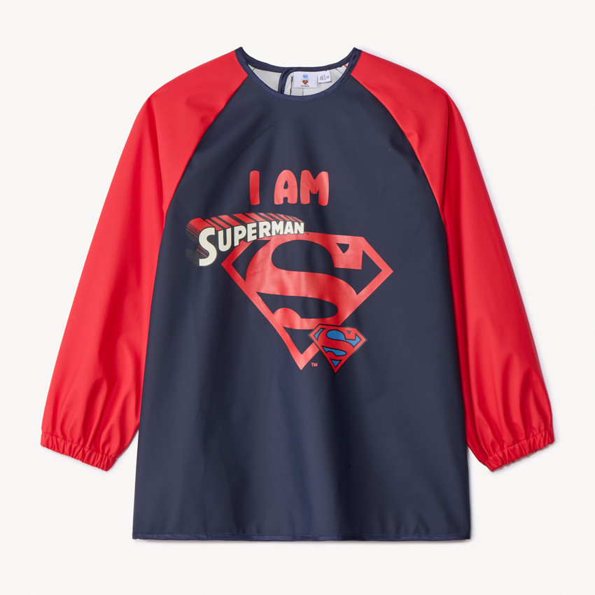 Delantal de pintura Superman para niño 