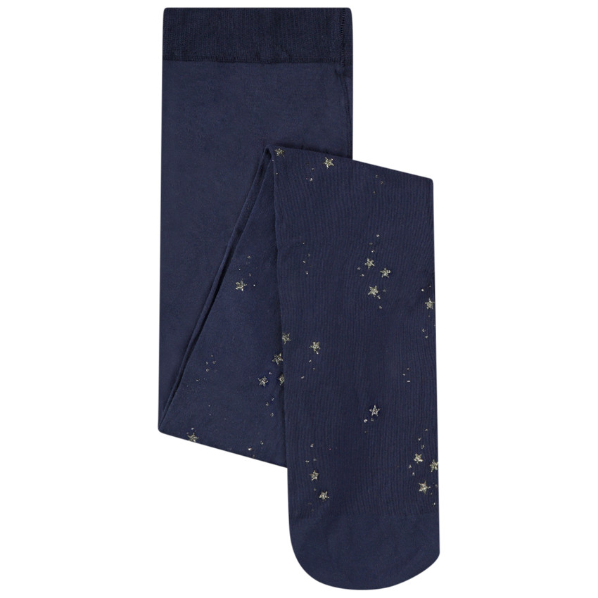 Medias finas estampadas con estrellas para niña 