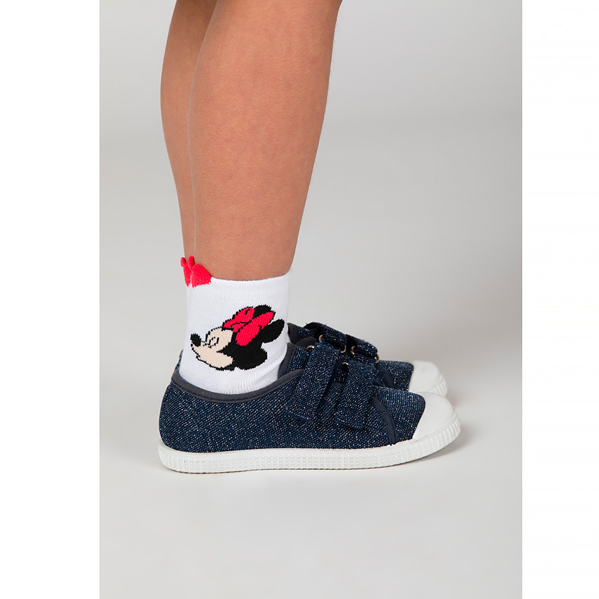 Pack de 3 pares de calcetines Minnie Disney para niña  Additional Pack de 3 pares de calcetines Minnie Disney para niña