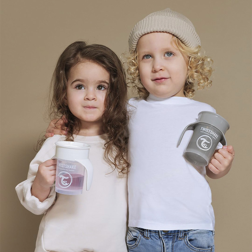 Taza 360° 230 ml 6+M blanca 