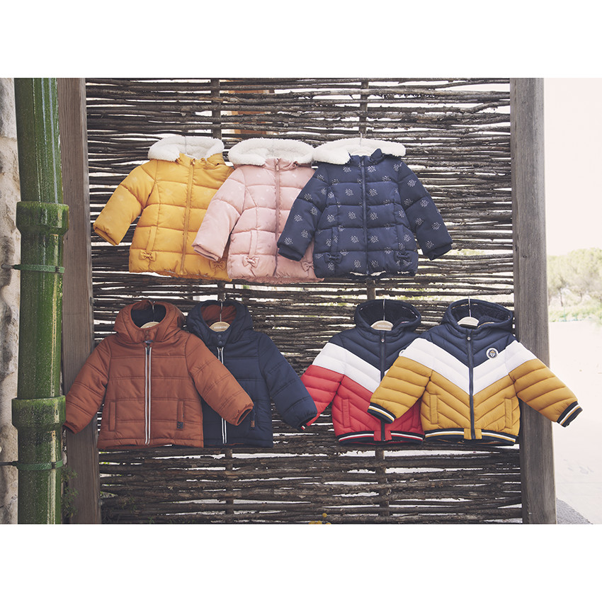 Plumífero forro sherpa 