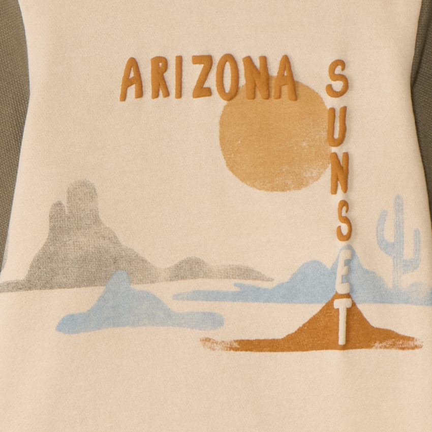 Conjunto de chándal bicolor para bebé niño 