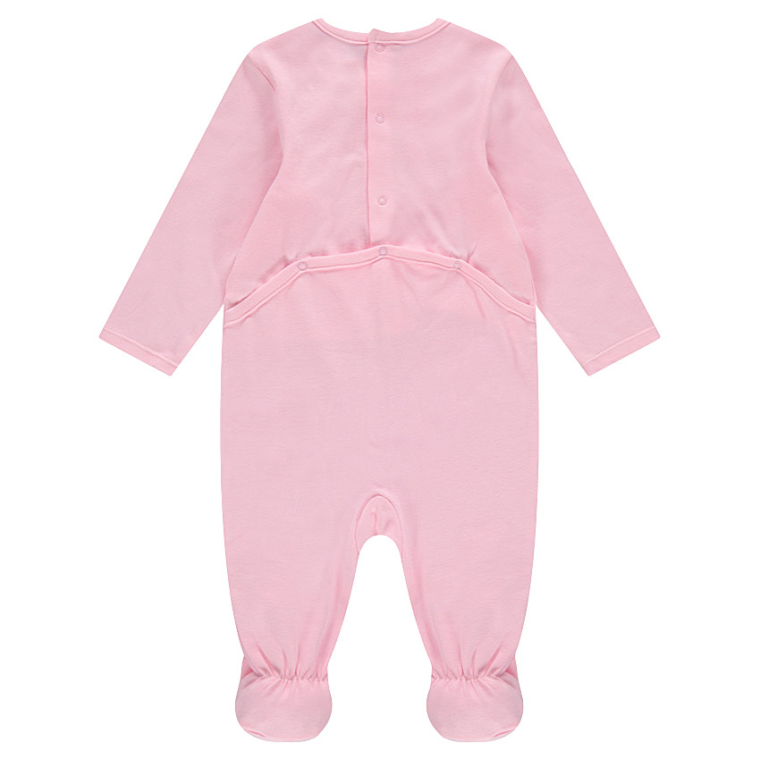 Juego de 2 pijamas de punto liso con estampado de lechuza  Additional Juego de 2 pijamas de punto liso con estampado de lechuza