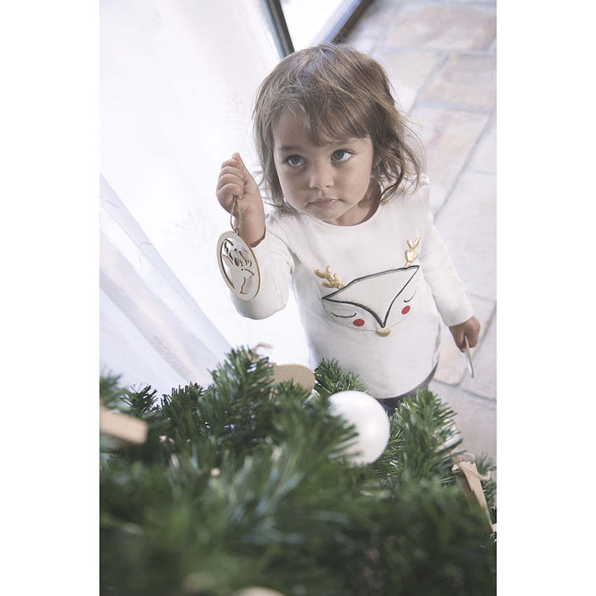 Camiseta manga larga motivo reno 