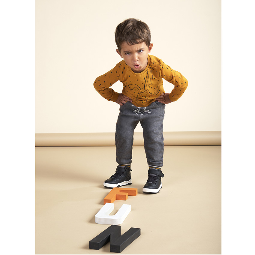 Pantalón de chándal con bolsillo tipo canguro Bugs Bunny para bebé niño 
