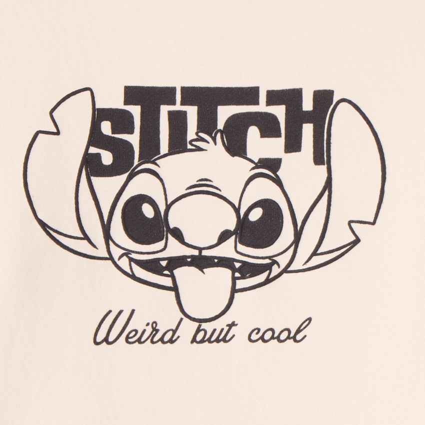 Sweat molleton print Stitch Disney pour garçon  