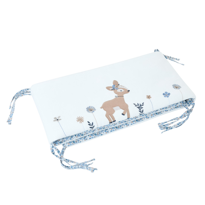 Protector de cuna Tiny Flowers 