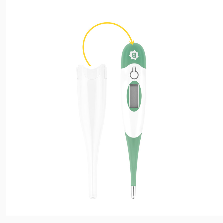 Termómetro digital con punta flexible - Verde  Additional Termómetro digital con punta flexible - Verde