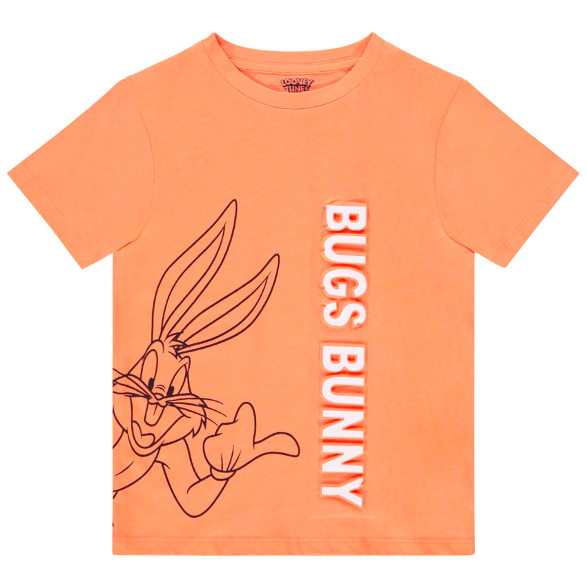 T-shirt manches courtes print Bugs Bunny (Looney tunes) pour garçon 