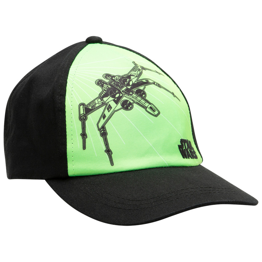 Visera de sarga de Star Wars verde/negra 