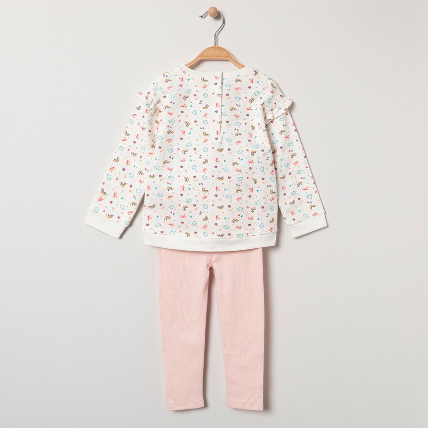 Jogging con sudadera con  motivos  de fantasías 