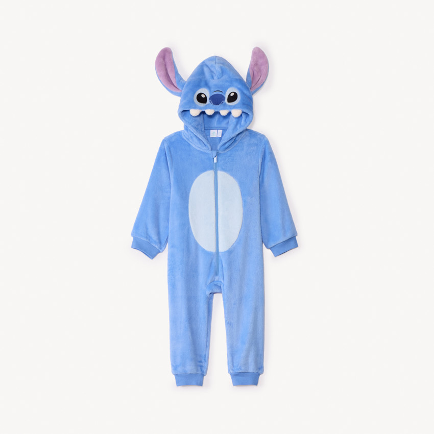 Pelele divertido Stitch Disney de sherpa para bebé niño 