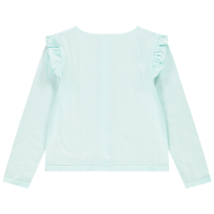 Chaleco de punto para niña 