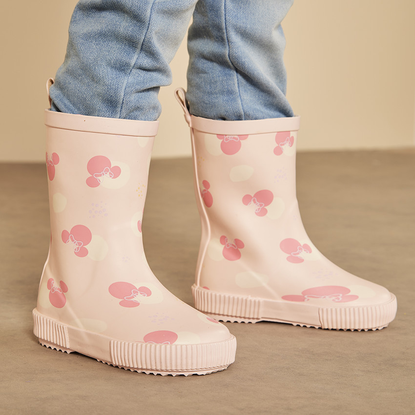 Botas de lluvia estampado Minnie Disney para bebé niña 