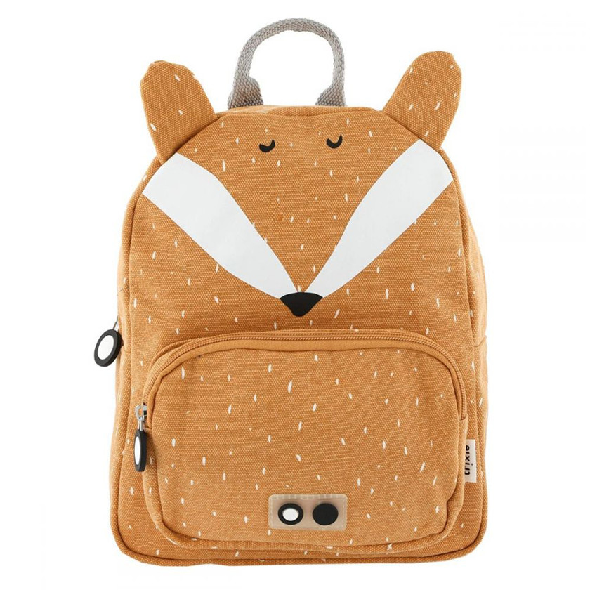 Mochila de algodón para bebé Mr. Fox 