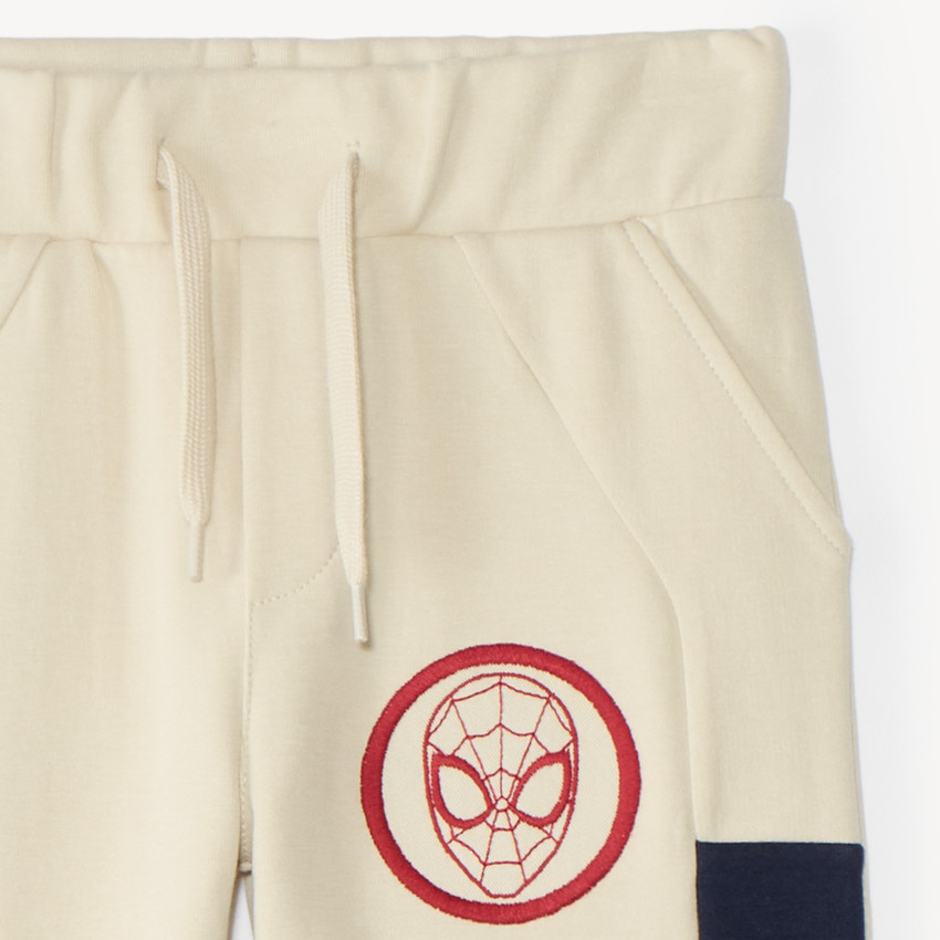 Pantalón jogging niño con parches de Spider-Man Marvel 