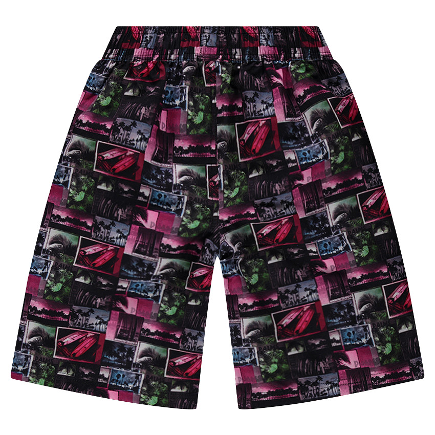 Júnior - Pantalón corto de baño con estampado de paisajes all over  Additional Júnior - Pantalón corto de baño con estampado de paisajes all over