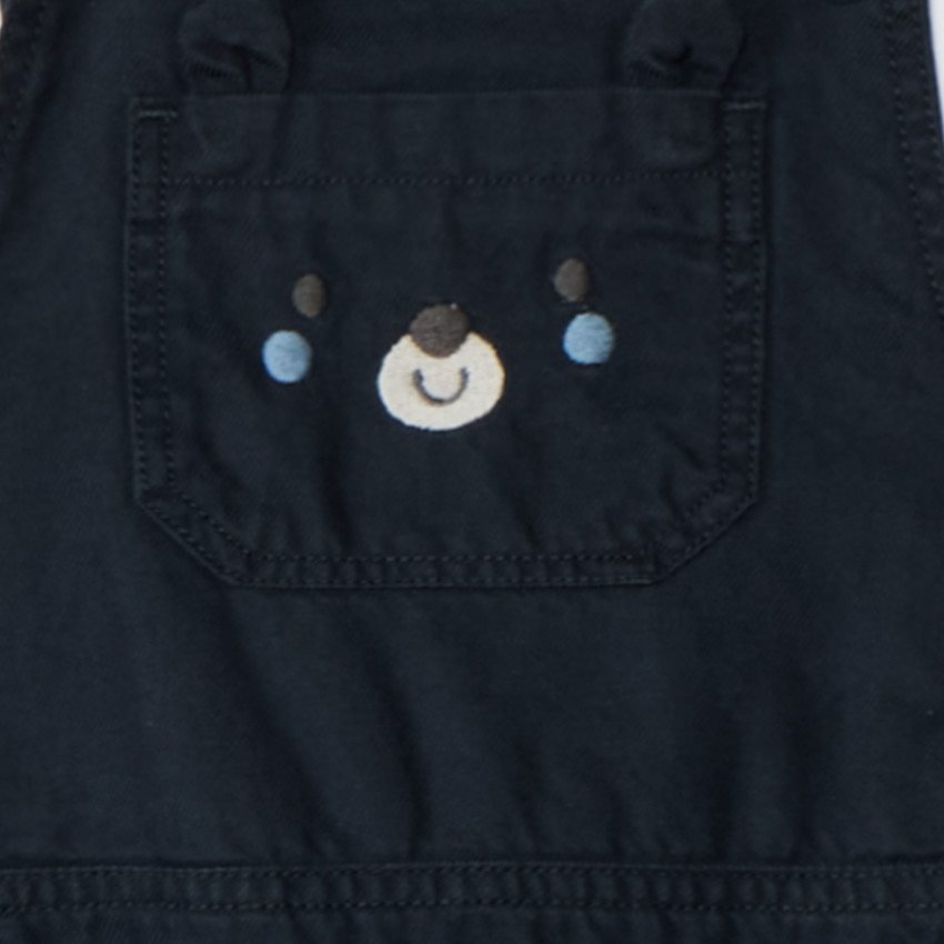 Pelele largo con bolsillo divertido para bebé niño 