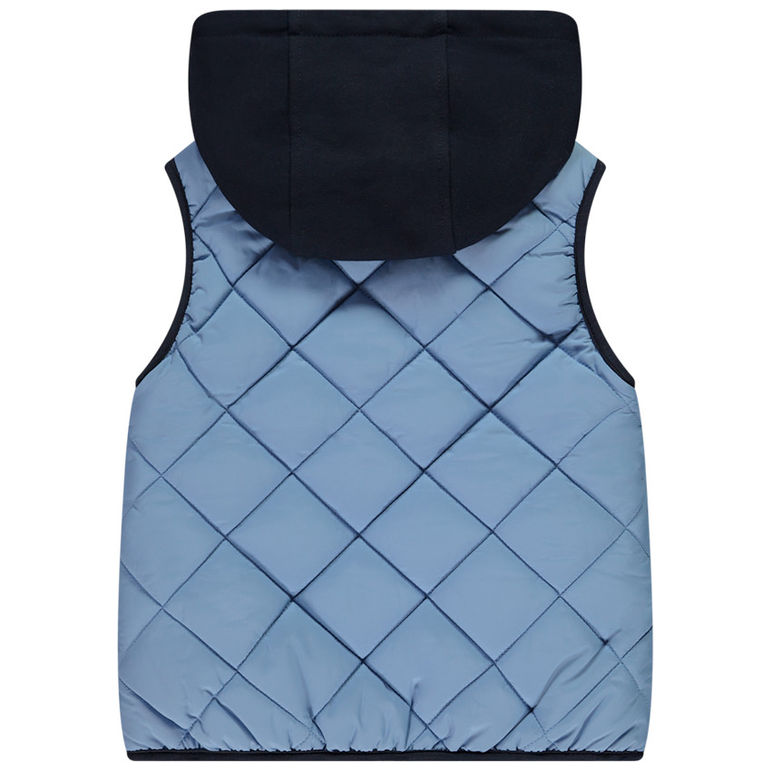 Chaleco acolchado con capucha de felpa para niño 