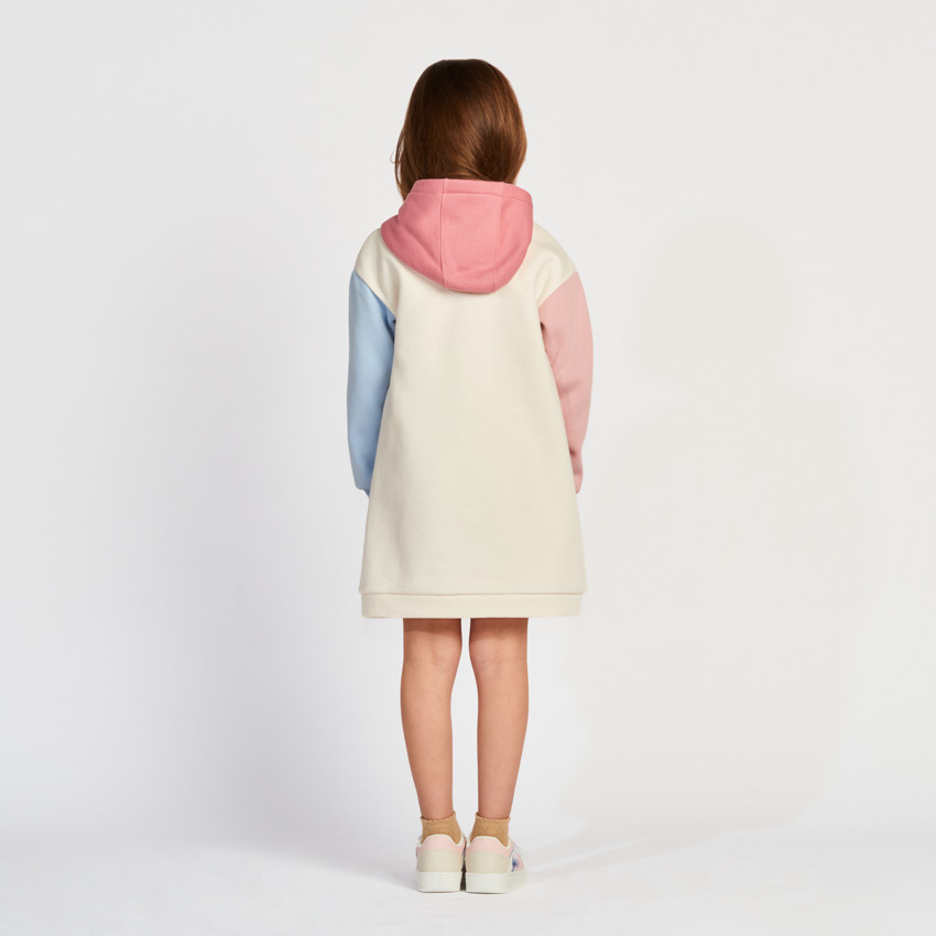 Vestido con capucha de felpa Stitch Disney para niña 