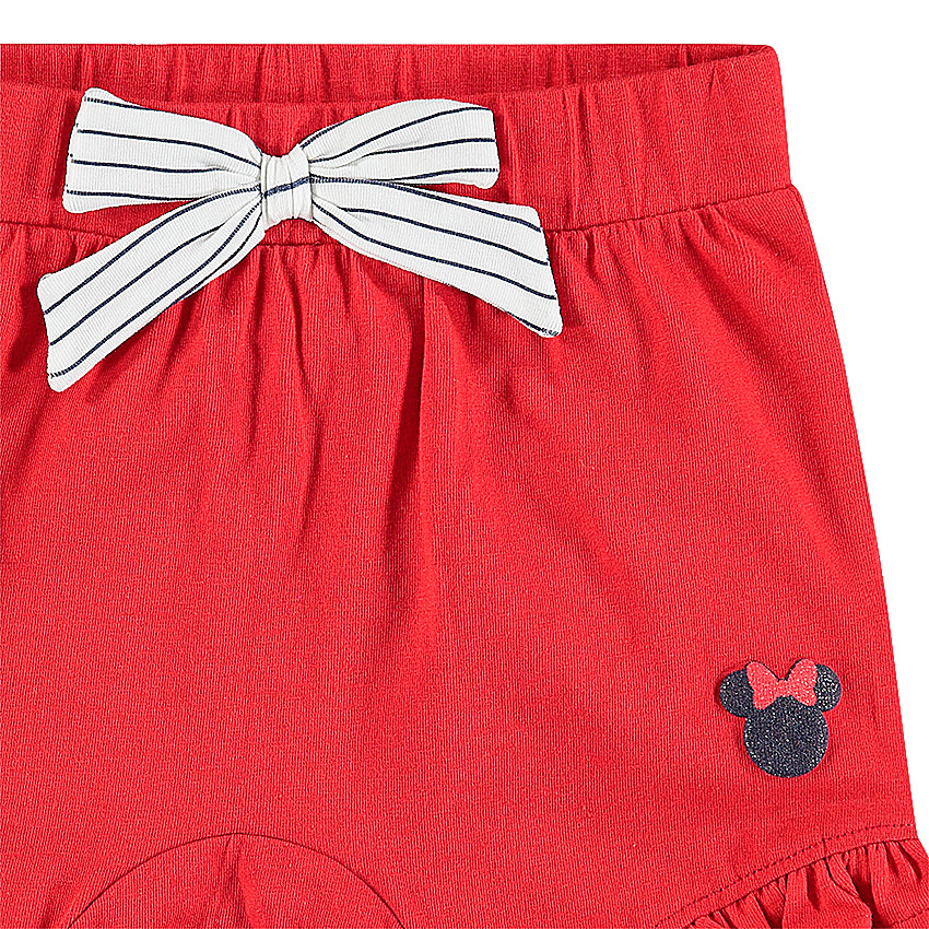 Conjunto de camiseta ©Disney estampado Minnie y pantalón corto con lazo  Additional Conjunto de camiseta ©Disney estampado Minnie y pantalón corto con lazo