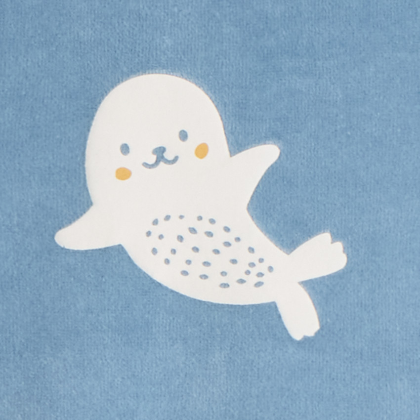 Pelele de terciopelo estampado para bebé niño 