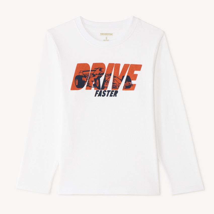 Camiseta de manga larga con estampado para niño 