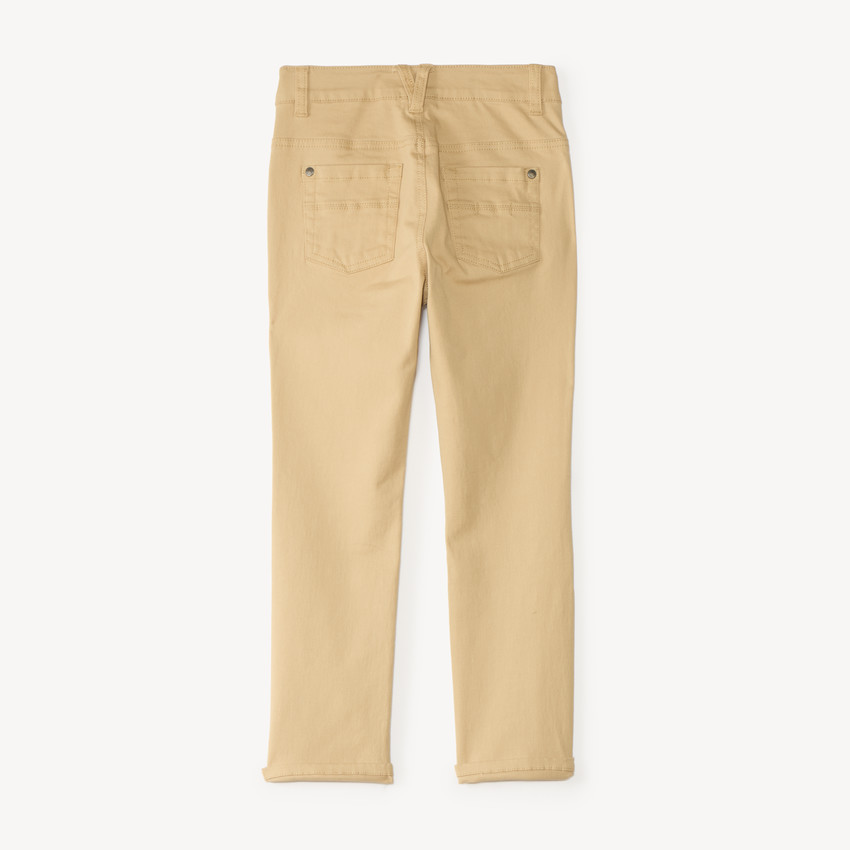 Pantalón slim liso para niño 