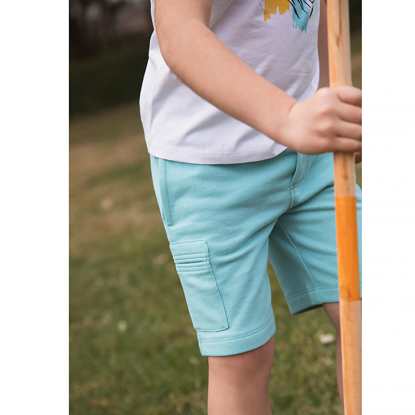 Conjunto camiseta manga corta + bermudas 