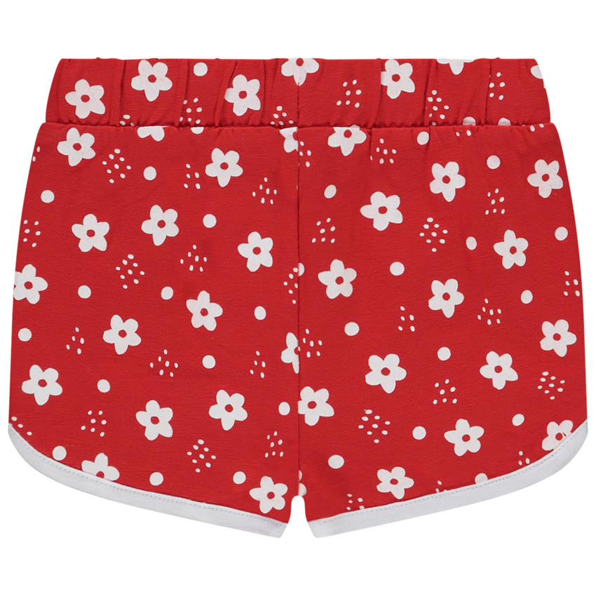 Short de deporte estampado fantasía para bebé niña 