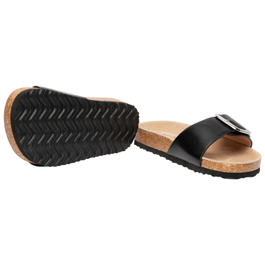 Sandalias de tiras con hebilla para niña 