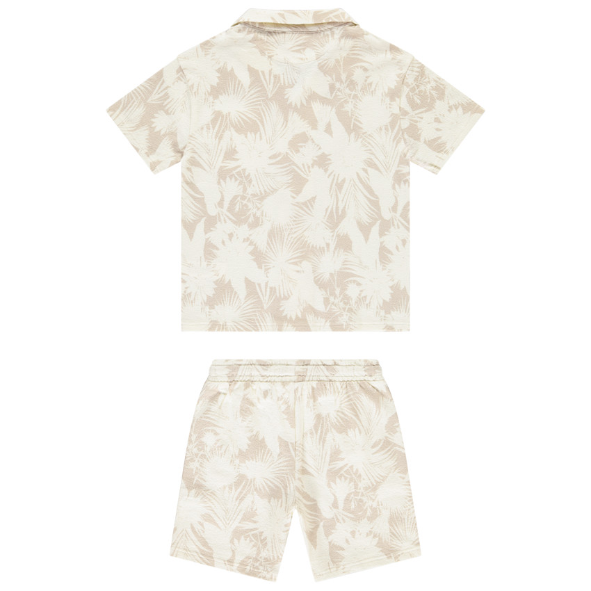 Conjunto de 2 piezas con estampado total para niño 