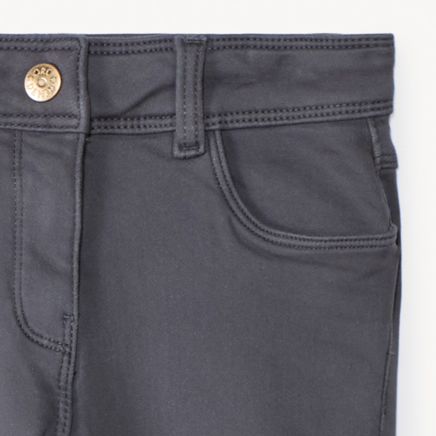 Jeans mom de efecto denim para niña 