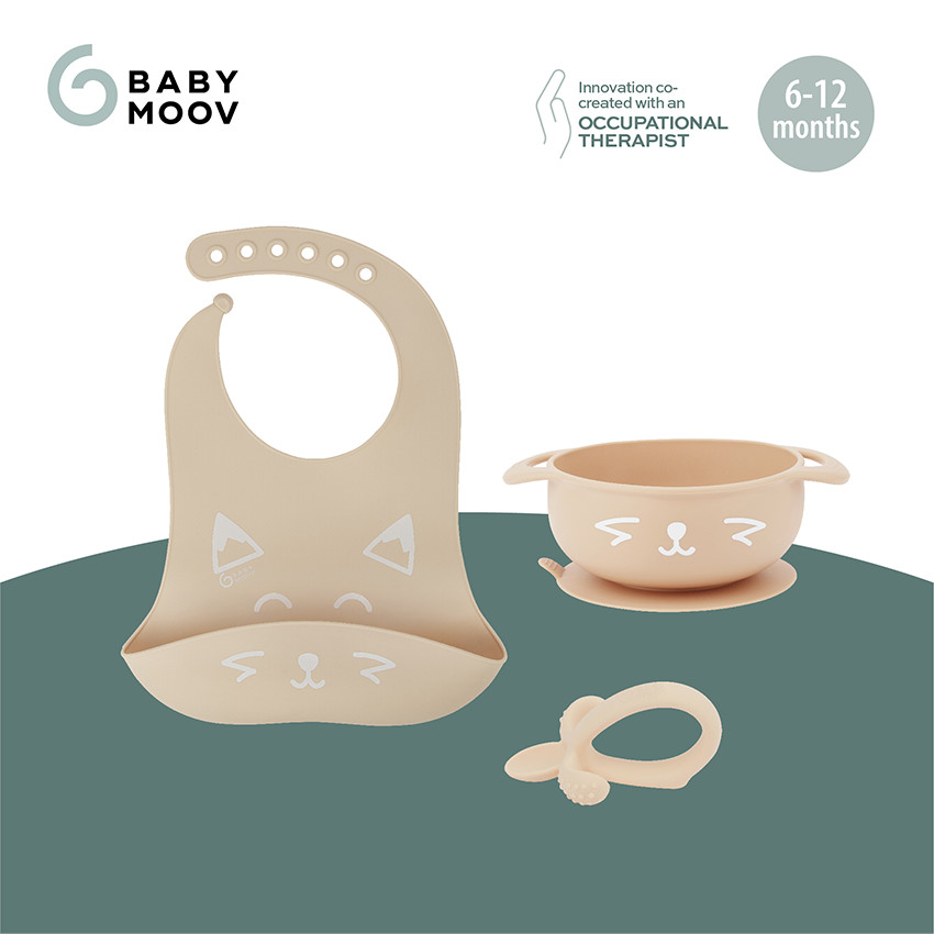 Set de comida de silicona FIRST