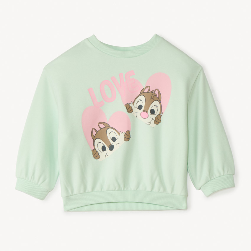 Sudadera de felpa oversize Tic & Tac Disney para niña bebé 