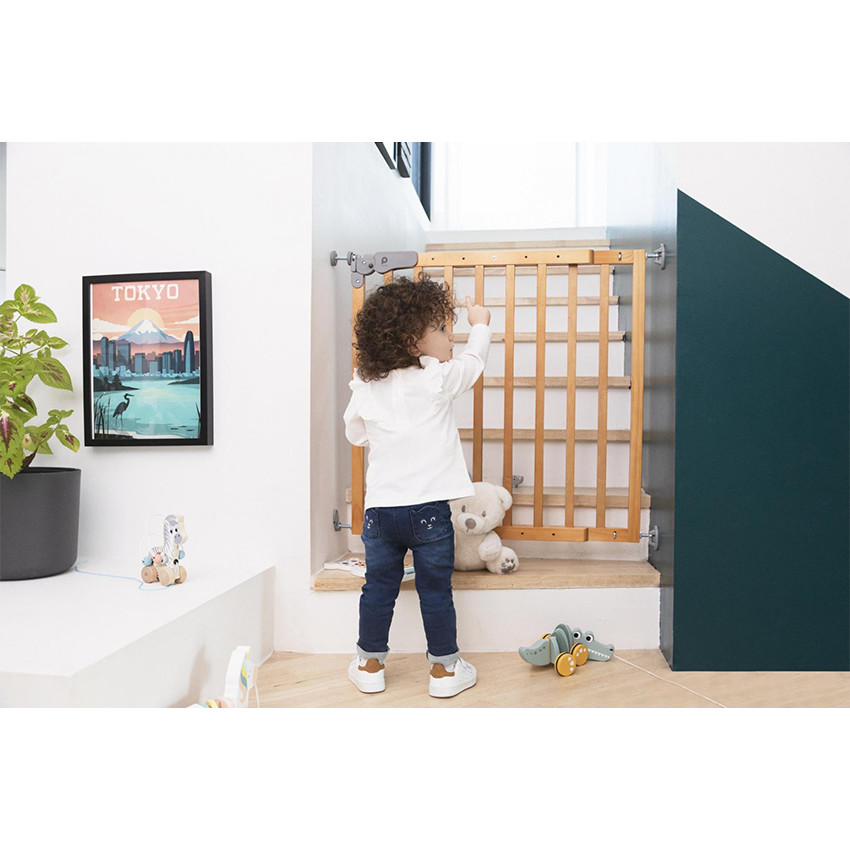 Barrera de seguridad Maxiwood 2.0 - Madera natural 