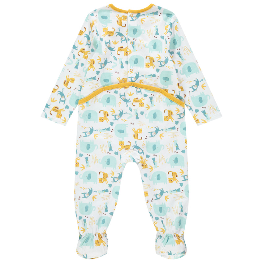 Pack de 3 peleles de jersey con estampado de animales 