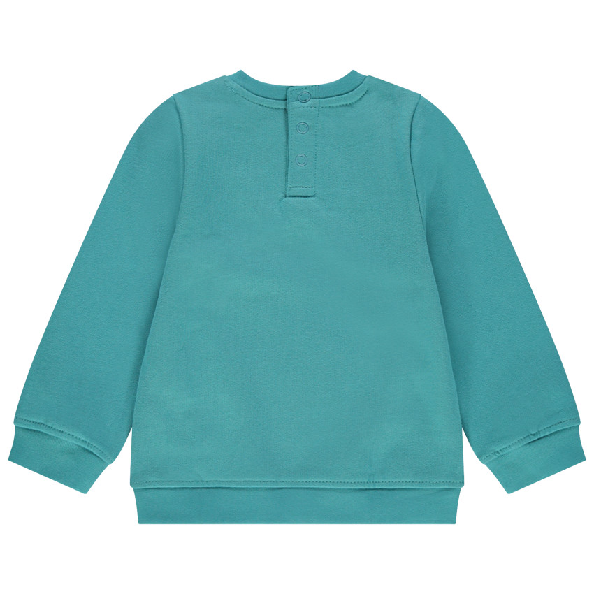 Sweat en molleton à message printé 