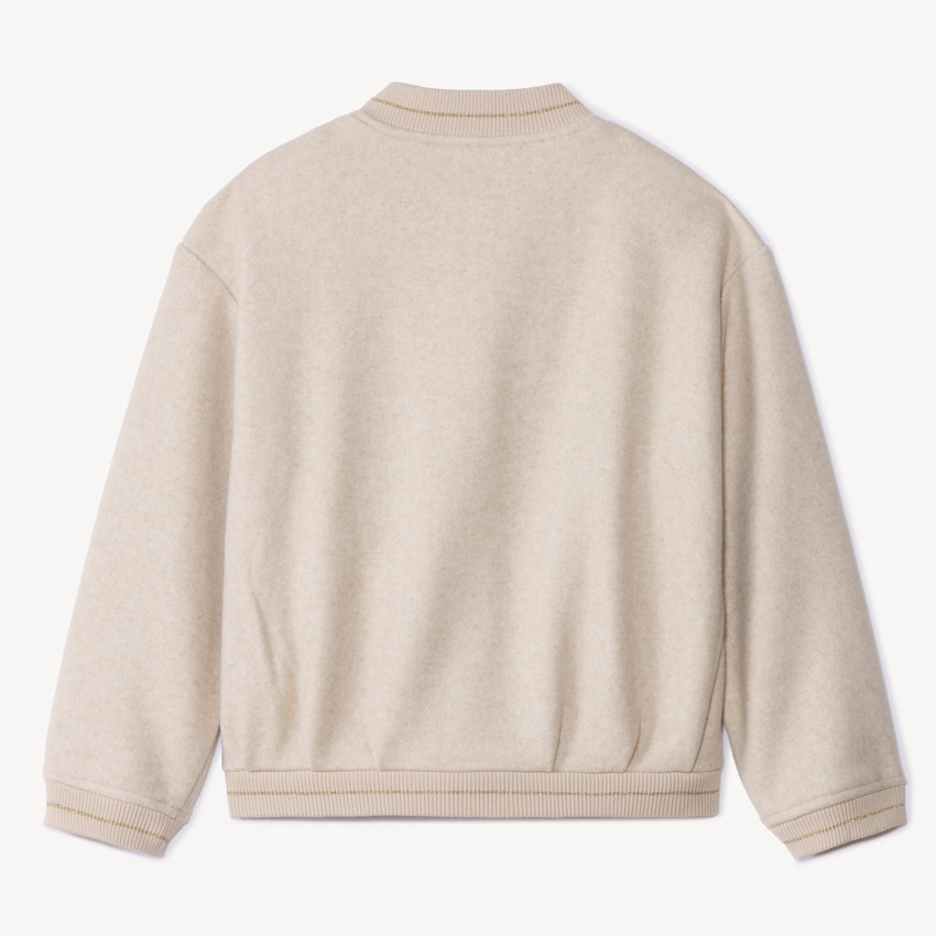 Chaqueta bomber de manga larga 